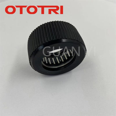 OTOTRI لاستیک پوشانده شده قطب هدایت فلزی سوزن چرخ دار DG60 25.8x42.63x19mm